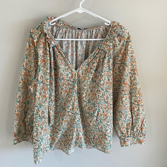 Rails Amal Top in Cassia Floral Blouse - Size Medium - Picture 8 of 13